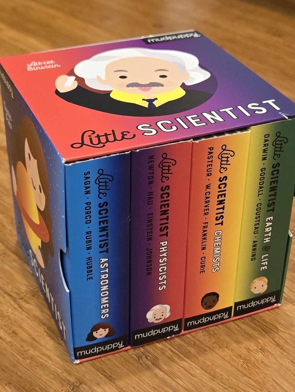 Mudpuppy Little Scientists Board Book Set Of 4